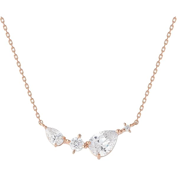 Amazon | canal4℃(カナルヨンドシー)K10ピンクゴールド(PG)ネックレス